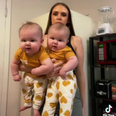 ‘I’m so small, people don’t believe my huge twin girls are mine’