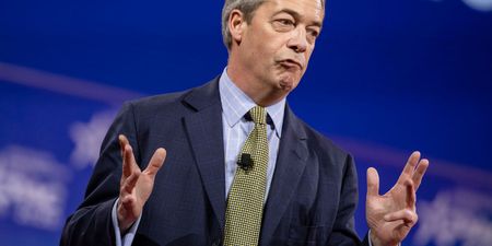 Nigel Farage tricked into saying “Up the Ra” in video birthday greeting