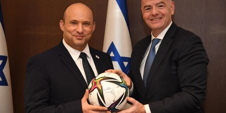 FIFA President open to World Cup co-hosted by Israel and Palestine