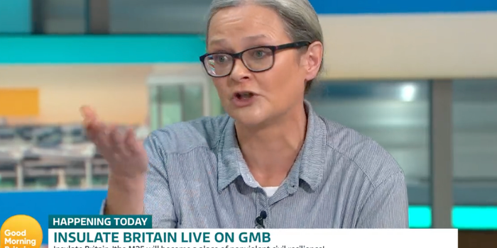 Insulate Britain protester clashes with Richard Madeley on GMB