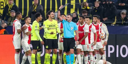 Mats Hummels blasts Michael Oliver and VAR for “absurd” red card