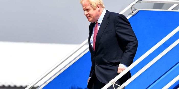 Boris took private jet from COP26 to meet climate sceptic