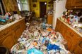 Video shows full-horror of Britain’s filthiest home – that will take a team of six a week to clear