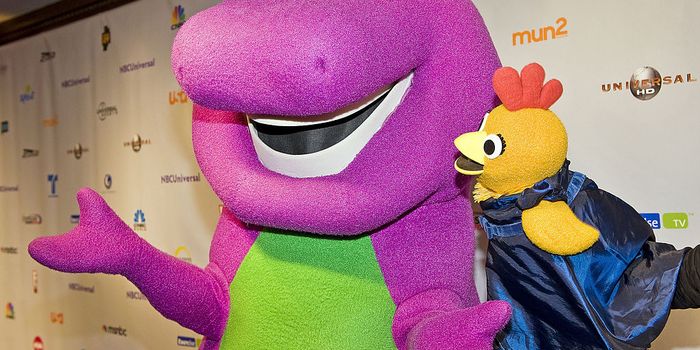 Barney the Dinosaur now owns a tantric sex massage business
