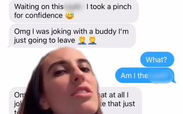 Man calls date ‘c***’ behind her back – but sends her text by accident