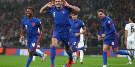 Harry Maguire’s celebration has left lots of people confused