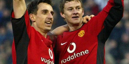 Gary Neville pays tribute to Ole Gunnar Solskjær following departure