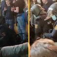 Man United fans manhandled by Spanish police in away end at Villarreal