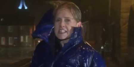 BBC viewers troll broadcaster for sending reporter into Storm Arwen during red warning