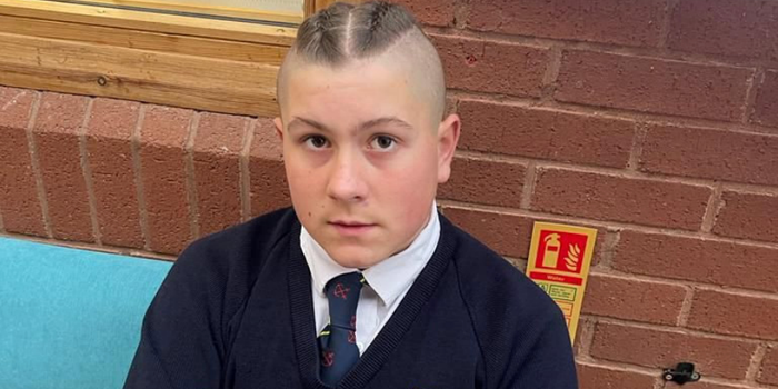 Boy put in isolation for putting hair in plaits