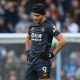Raul Jimenez sent off after two yellows cards in 48 seconds