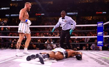 Jake Paul brutally knocks out Tyron Woodley to win grudge rematch