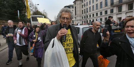 Piers Corbyn arrested on suspicion of inciting arson and violence towards MPs
