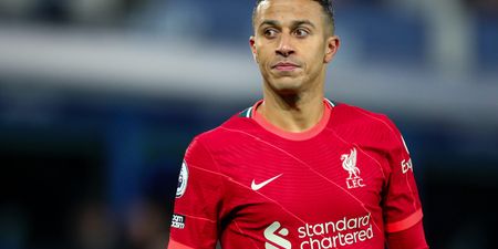 Liverpool confirm Thiago will miss Spurs game over suspected positive Covid-19 test