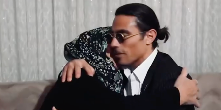 Salt Bae slammed for video of first reunion with his mum in two years