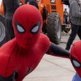 Boy who saved little sister from dog attack spends day with Tom Holland on Spider-Man set