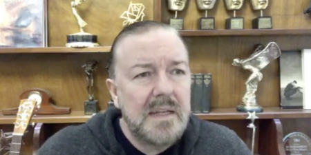 Ricky Gervais launches foul-mouthed rant as he fumes against ‘rule-breaking’ Tories