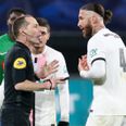 Sergio Ramos picks up 27th red card of his career in third game for PSG