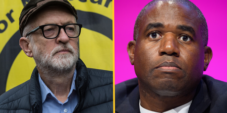 David Lammy apologises for nominating Jeremy Corbyn to be Labour leader