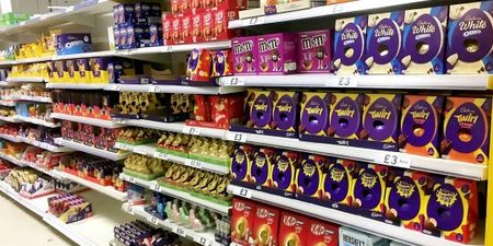 Supermarket shelves are already full of eggs with 103 days until Easter