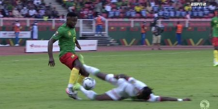 Burkina Faso defender escapes certain red card 38 seconds into first AFCON match