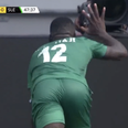 Sierra Leone player realised he’s offside midway through hilarious celebration