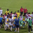 Ghana striker punches opponent as players clash after AFCON draw