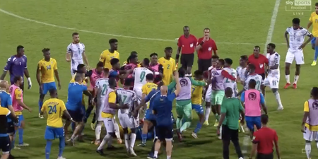 Ghana striker punches opponent as players clash after AFCON draw
