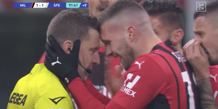 Referee who made AC Milan mistake was ‘in tears’ and ‘state of shock’ after the game