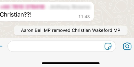 Christian Wakeford kicked out of Tory WhatsApp groups