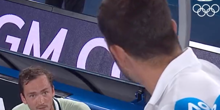 Daniil Medvedev loses his cool in explosive rant at Australian Open umpire