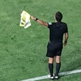 Linesmen forced to use hi-vis jackets as flags during World Cup qualifier