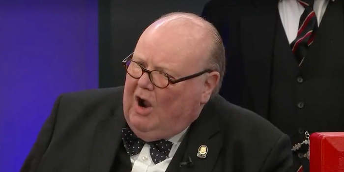 GB News interview Winston Churchill impersonator as though it were actually him