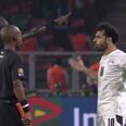 Mohamed Salah involved in angry row with referee following AFCON semi-final