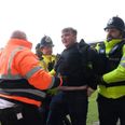 Leicester fan banned for life and arrested after attacking Nottingham Forest players