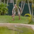 Steve Irwin’s son forced to abandon enclosure after nearly being eaten by enormous croc