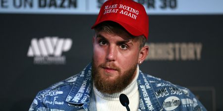 Jake Paul issues passionate rallying call for women’s boxing at Taylor-Serrano showdown