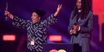 Little Simz brings mum on stage after winning Brit Award