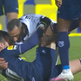 Ricardo Quaresma picks up and carries time wasting opponent off pitch