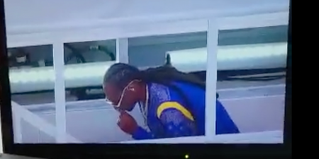 Snoop Dogg smoked a joint before performing Super Bowl halftime show, viral footage shows