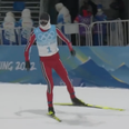 Norwegian skiier loses 44 second lead after going wrong way down course