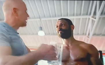 Disgusting moment Kell Brook’s trainer downs glass of the boxer’s sweat