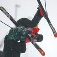 Freestyle skier crashes into camera operator at Winter Olympics
