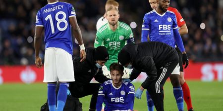 James Maddison felt ‘unwell’ after going down unchallenged against Randers