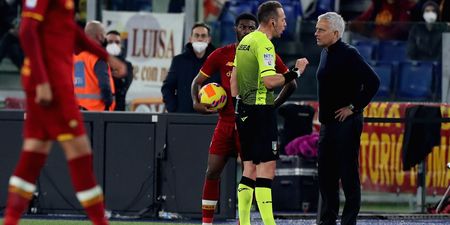 José Mourinho given two-match touchline ban and €20k fine for sending off vs Verona