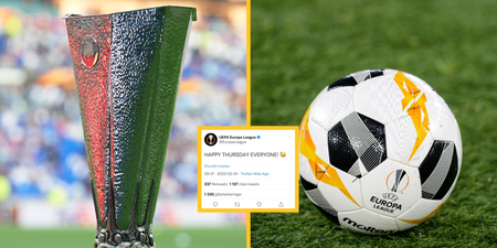 UEFA Europa League account deletes insensitive tweet after backlash