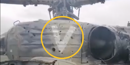 Mysterious ‘V’ spotted on Russian war vehicle after experts struggle to decode ‘Z’ markings