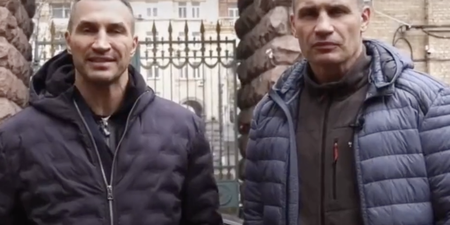 Wladimir and Vitali Klitschko appeal to international partners following Ukraine invasion