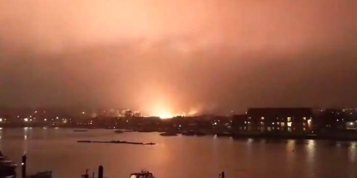 Mystery explosion in Southampton