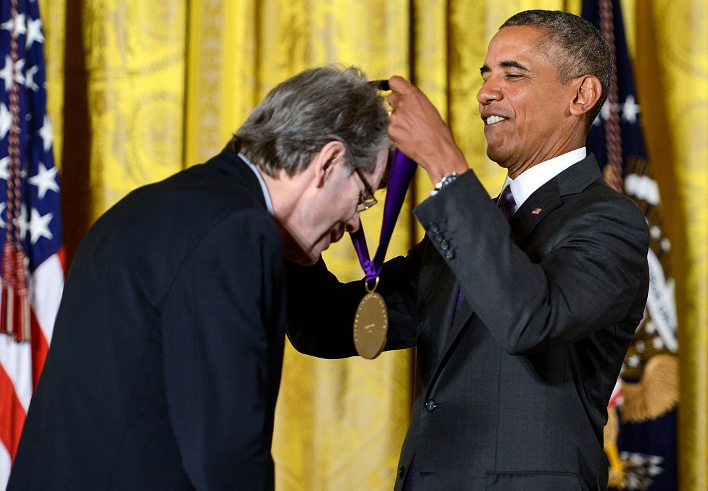 Stephen King has been awarded the National Medal of Arts for his terrifying work (Getty)